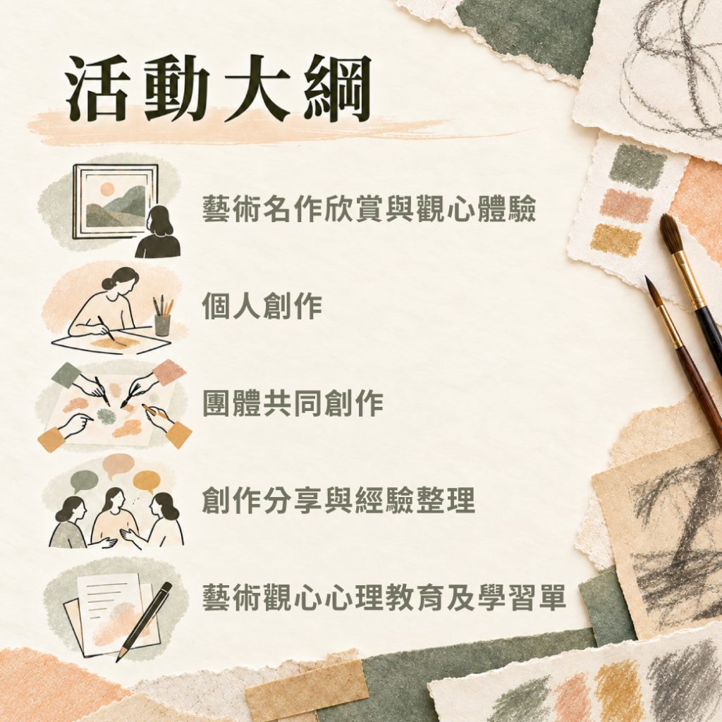 【心理活動】從藝術名作看見自己的內心|藝術療癒工作坊 【心理活動】從藝術名作看見自己的內心|藝術療癒工作坊